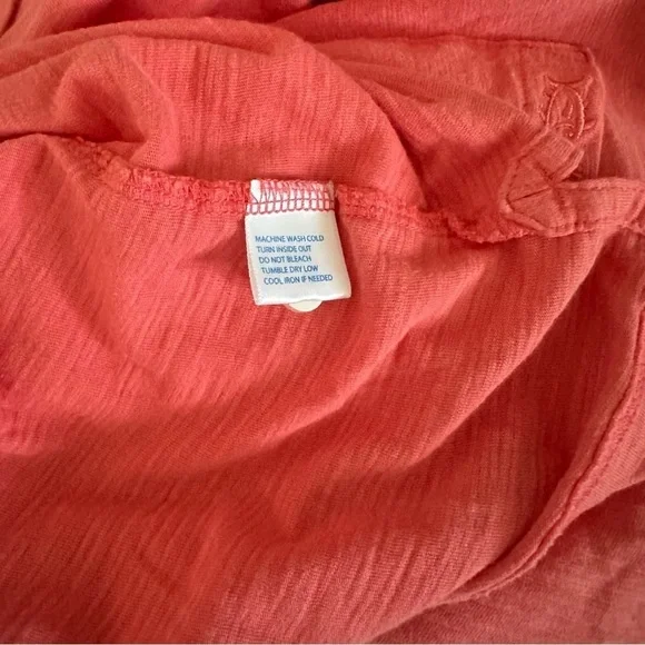 SOUTHERN TIDE Men’s Watermelon Red Sun Farer Slub Cotton Short Sleeve Polo L - Picture 9 of 10